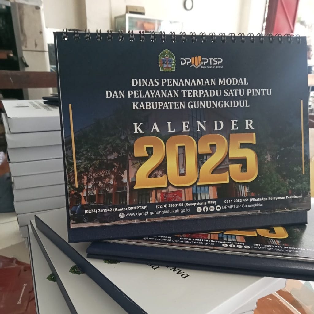 Cetak Kalender Gunungkidul - Aulia Grafika