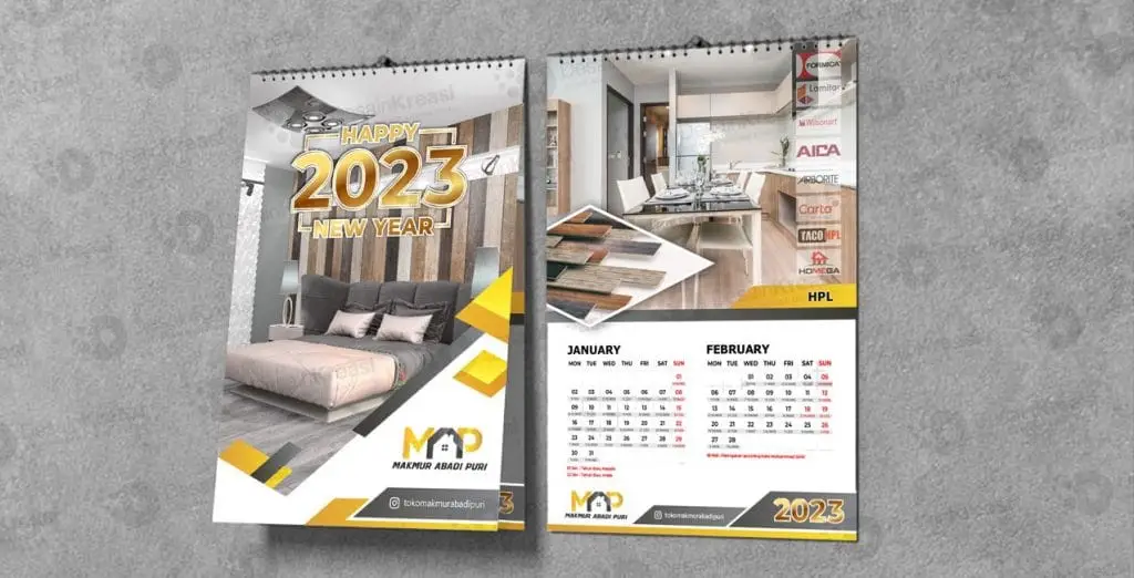 Cetak Kalender Dinding