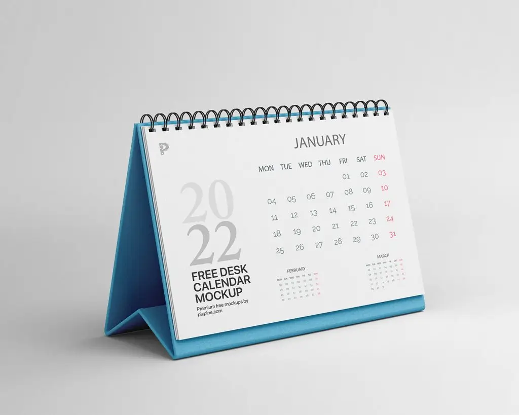 Cetak Kalender Duduk