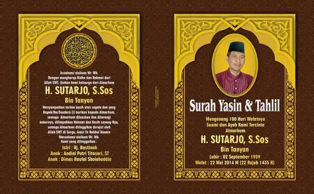 cetak buku Yasin dan Tahlil