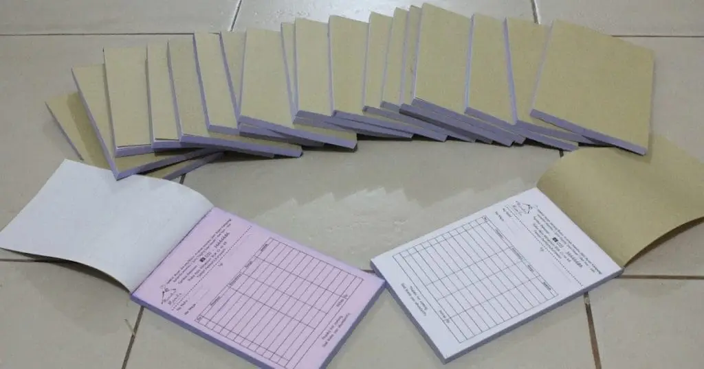 harga cetak nota 2 ply